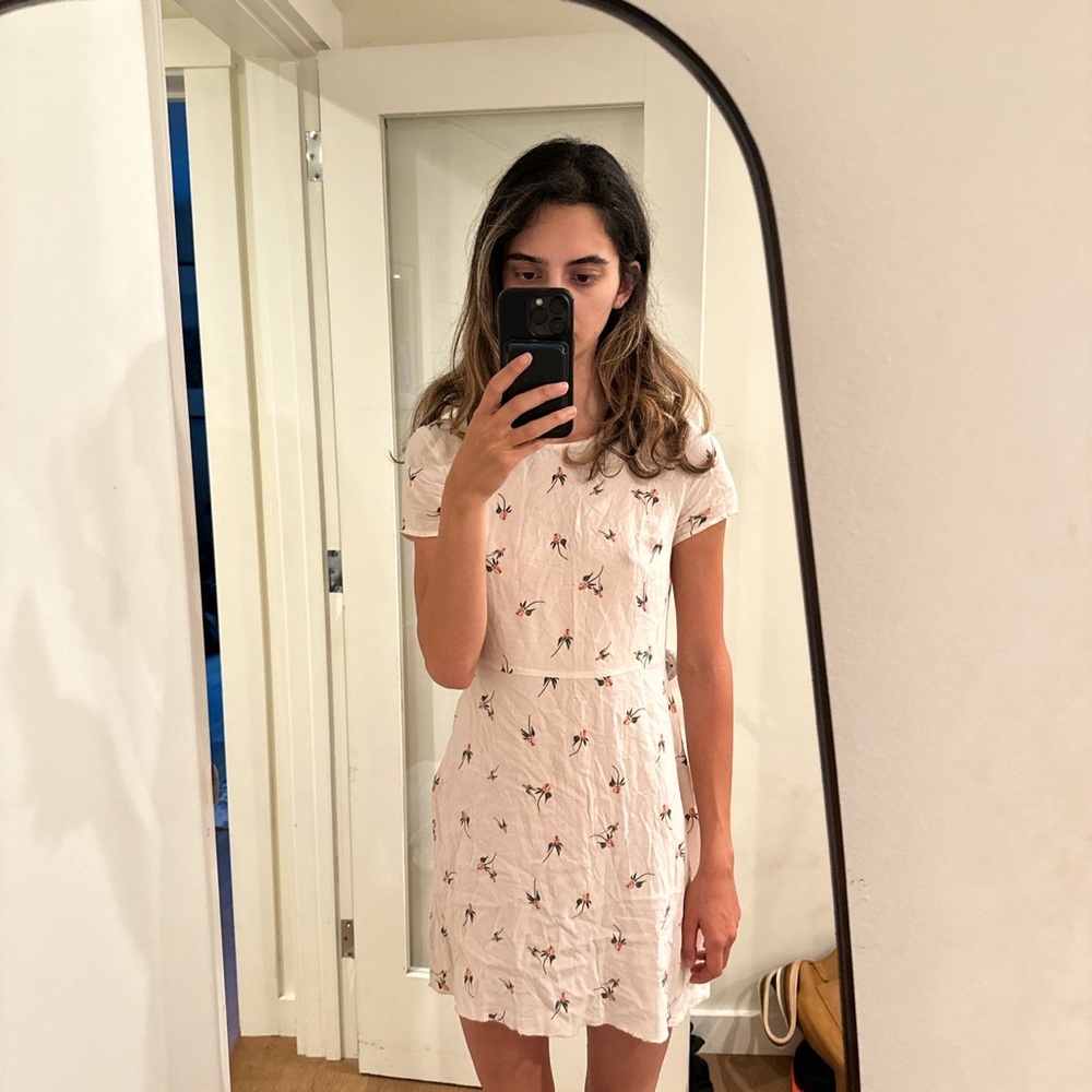 Free People floral dress.